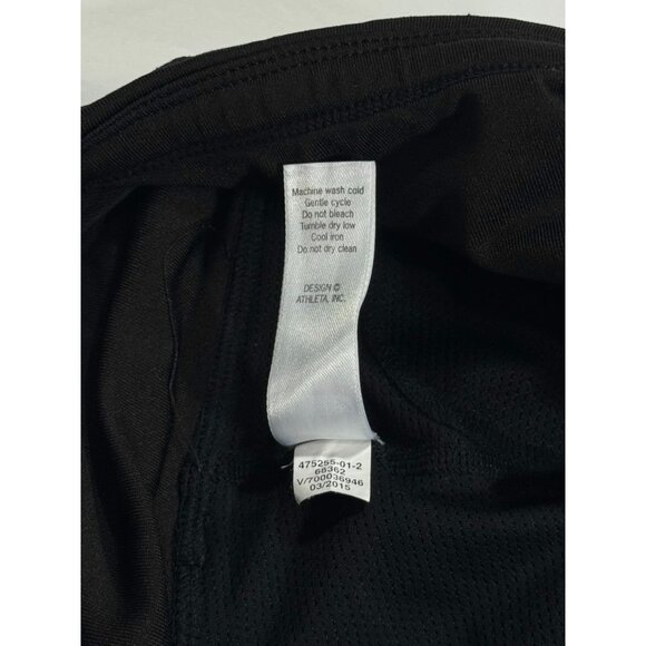 Athleta XS Woman Black Athletic Skort With Built-In Shorts - Picture 8 of 8